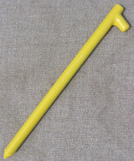 12″ Tent Stake Yellow