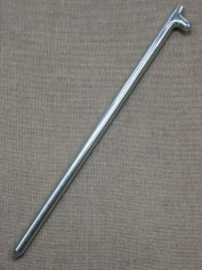 18″ Tent Stake Zinc Plated