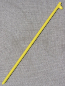 24″ Tent Stake Yellow